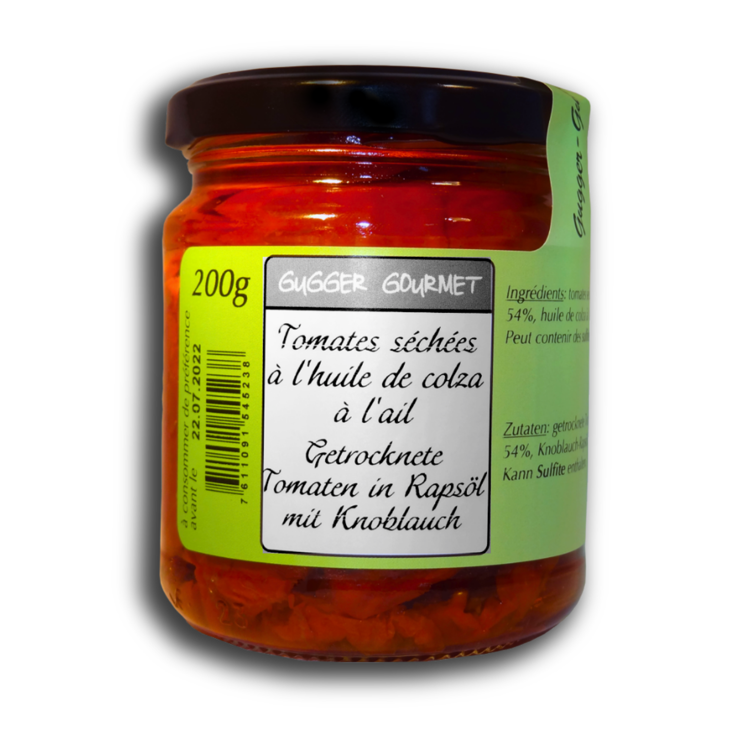 getrocknete tomaten aufbewahren Getrocknete Tomaten in Rapsöl mit Knoblauch – Gugger Gourmet SA