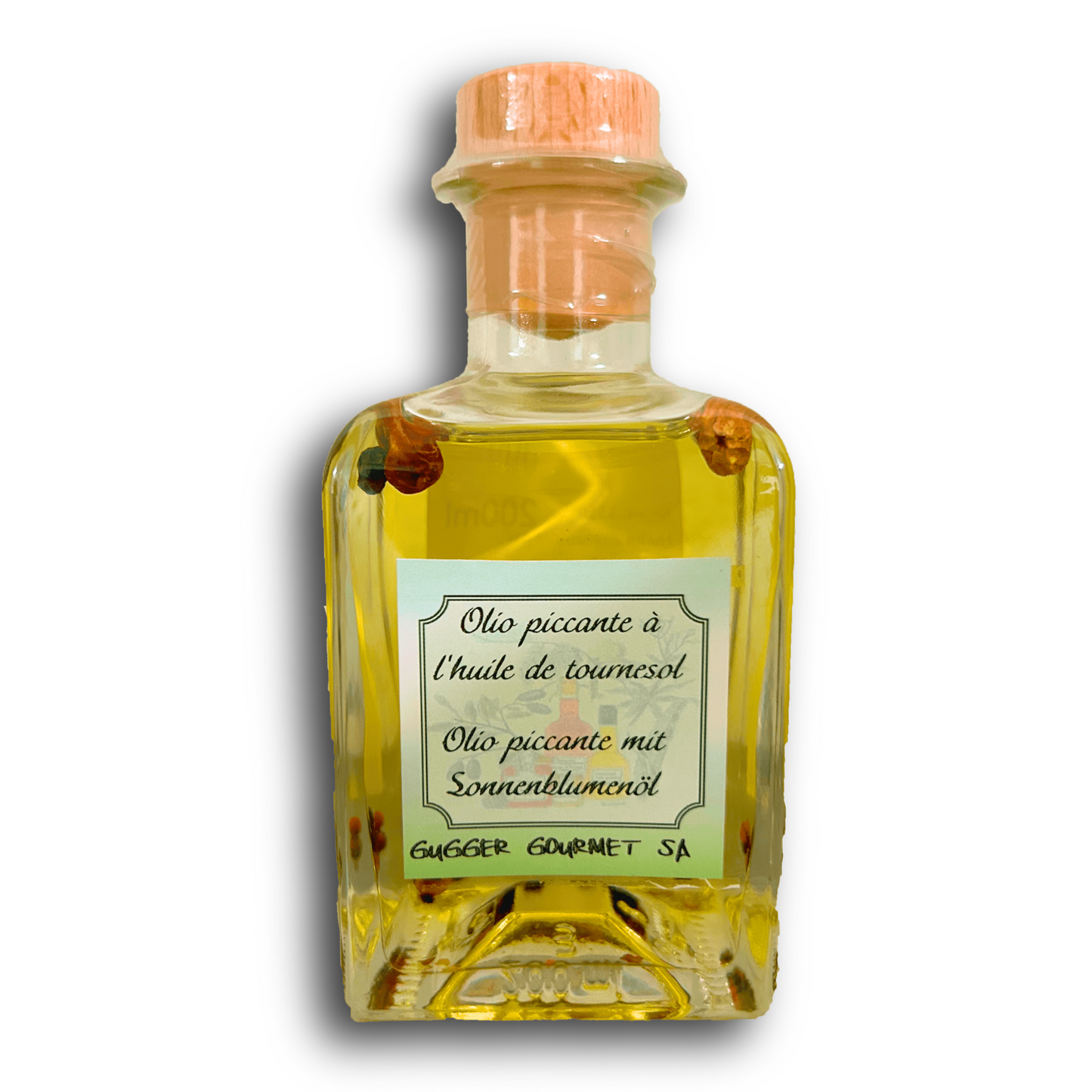 Olio piccante mit Sonnenblumenöl