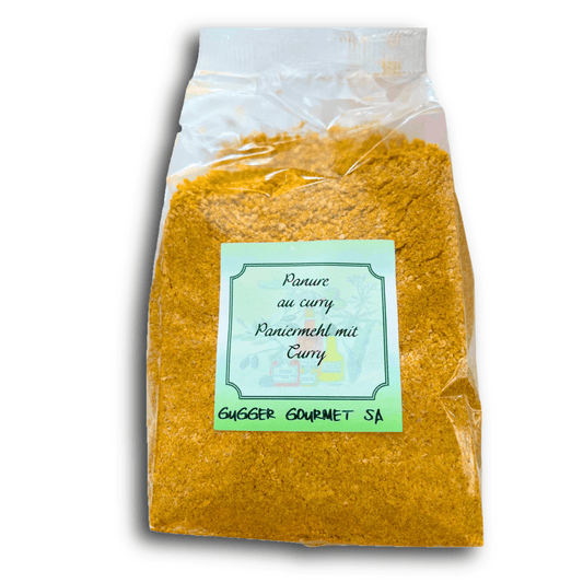 Paniermehl mit Curry