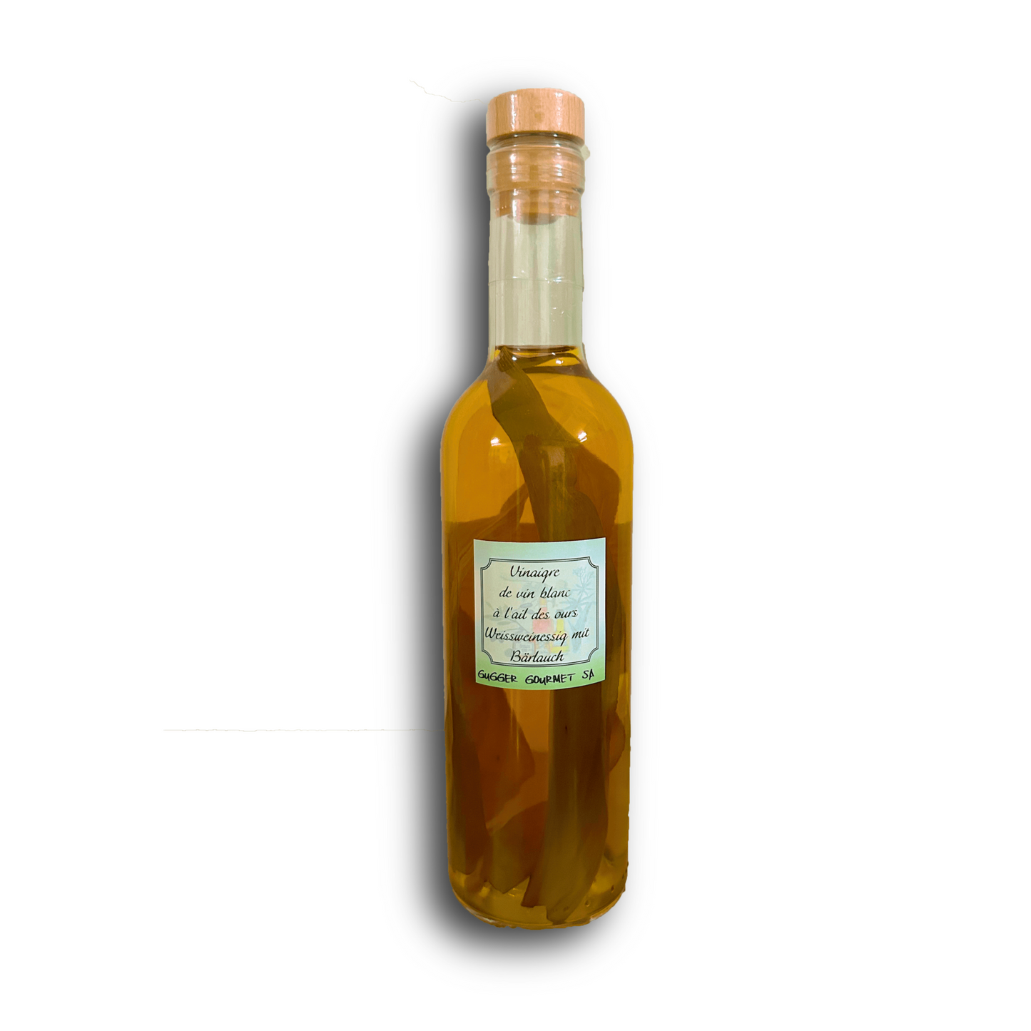 Vinaigre de vin blanc à l'extrait d'ail des ours 375ml