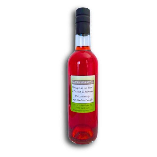 Weissweinessig mit Himbeer-Extrakt 375ml