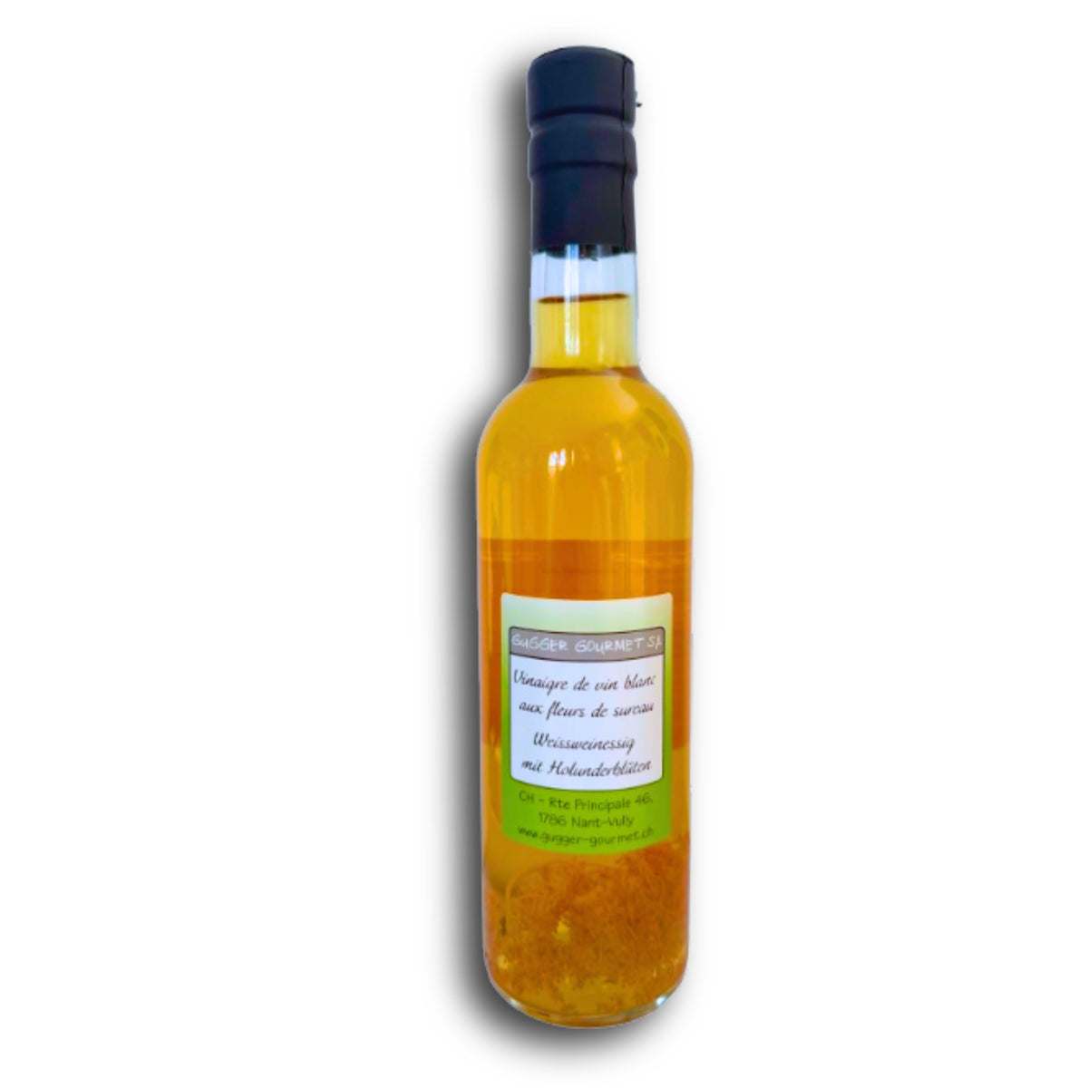 Weissweinessig mit Holunderblüten-Extrakt 375ml