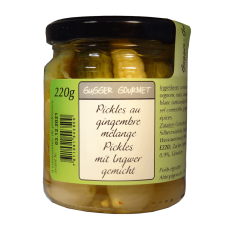 Pickles au gingembre mélange